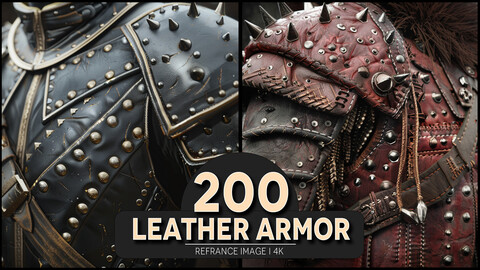 Leather Armor 4K Reference/Concept Images