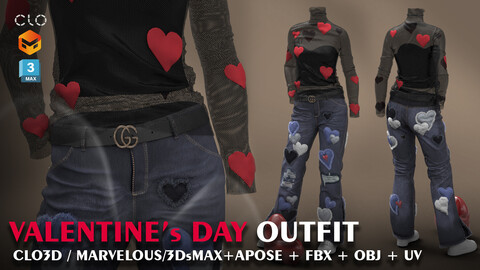 VALENTINE'S DAY OUTFIT