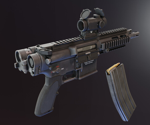 Fusil eléctrico hk 416 🥇 Conpactum