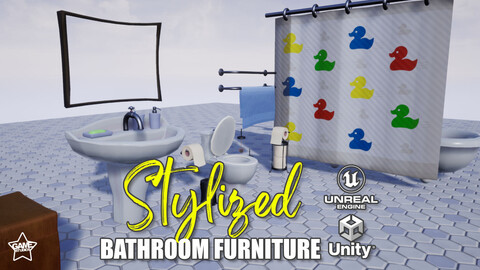 Stylized Bathroom Furniture