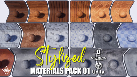 Stylized Material Pack 01