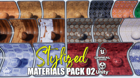 Stylized Material Pack 02