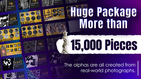 Huge Package --- More Than 15,000 Pieces 77% OFF for a limited time