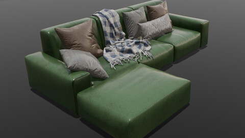 Sofa Set 3D Model