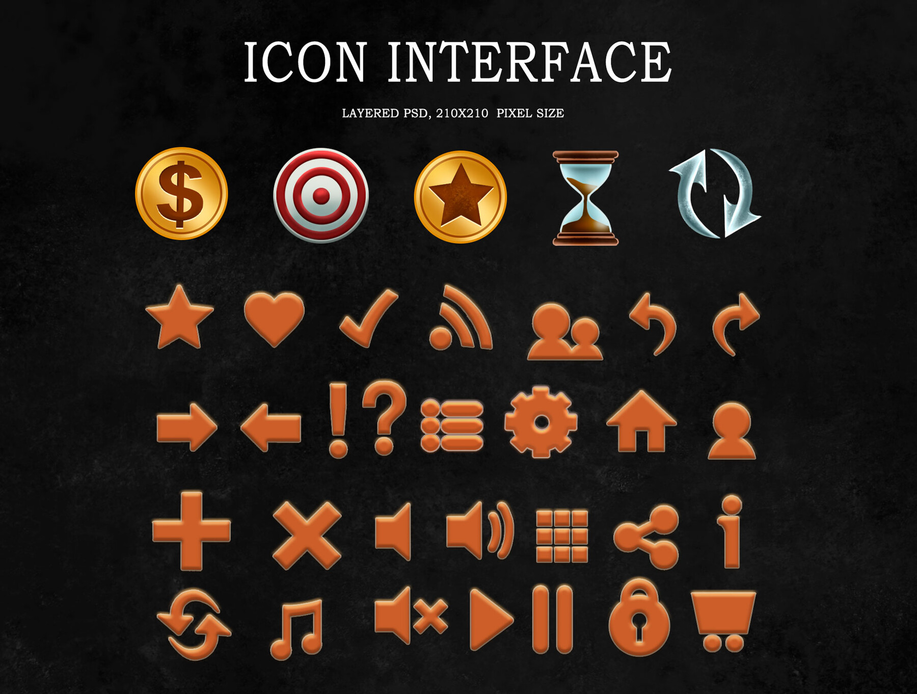 ArtStation - Icon interface | Game Assets