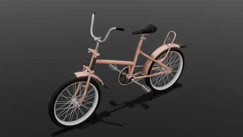 Bicycle 3D model.