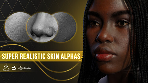 Seamless And Tileable Skin Alphas - Super Realistic V2