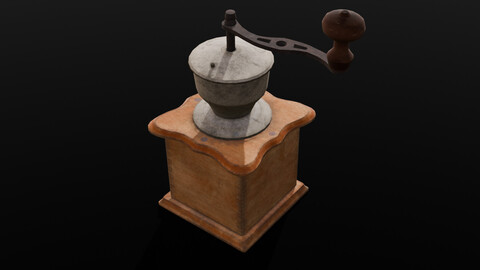 Espresso Mixer 3D model.