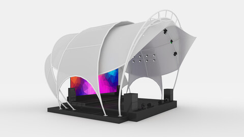 3D Model Stage 3 with Membrane