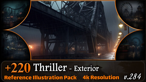 220 Thriller Environment - Exterior Reference Pack | 4K | v.284