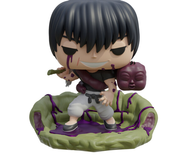 ArtStation - Jujutsu Kaisen Toji fushiguro funko POP fanart ~archivos ...