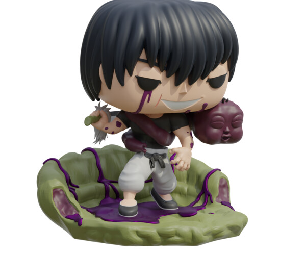 ArtStation - Jujutsu Kaisen Toji fushiguro funko POP fanart ~archivos ...