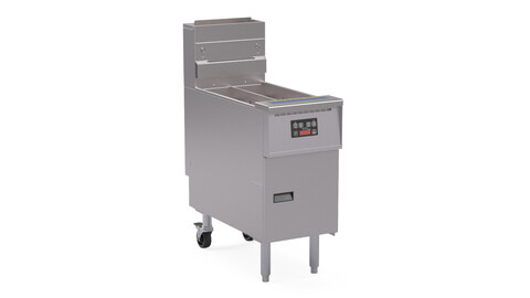 Anets AGP55T Twin Vat  Deep Fryer 3D Model