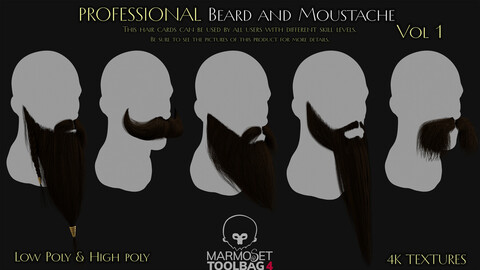 Professional Beard And Moustache Vol 1