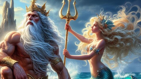 POSEIDON & DAUGHTER