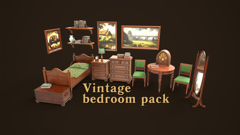 Vintage Bedroom Set