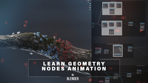 Learn Geometry Nodes Animation In Blender Course