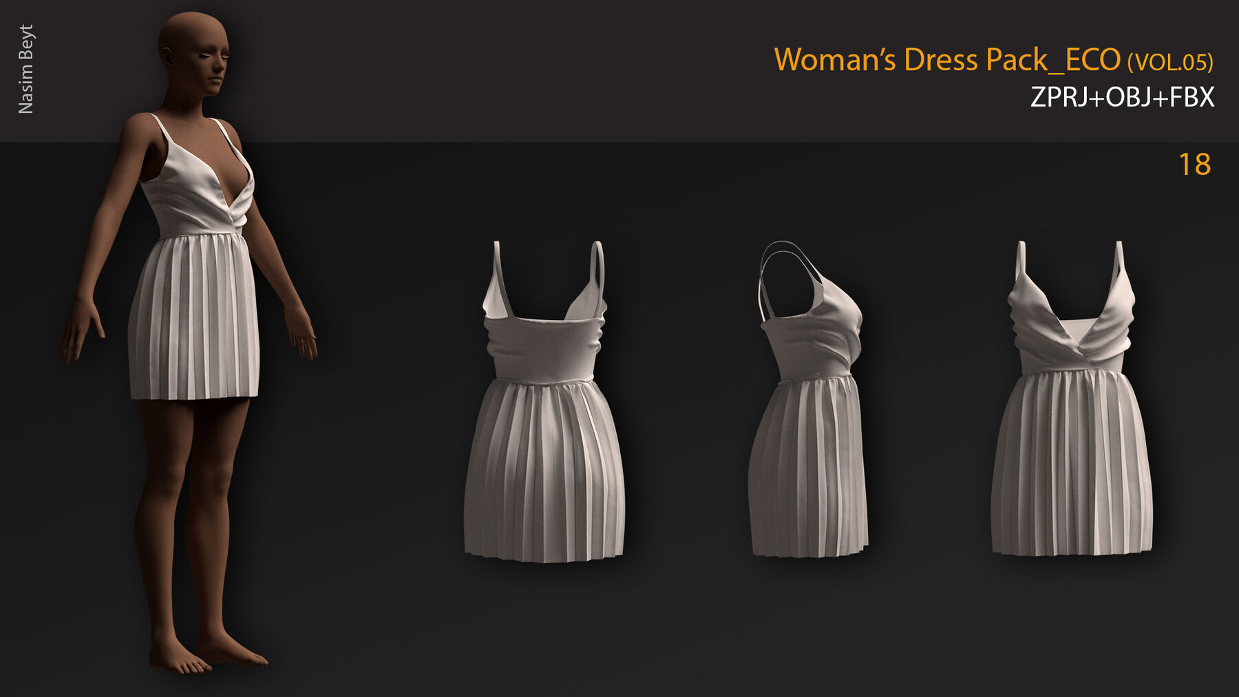ArtStation - camping outfit pack (female/male outfit). CLO , MD  projects+FBX+OBJ