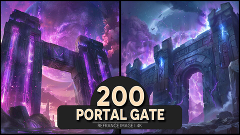 Portal Gate 4K Reference/Concept Images