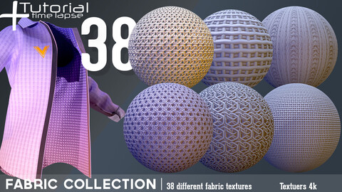 38 Tileable Pattern Fabric Materials