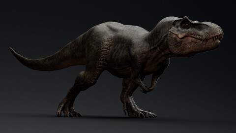 Tyrannosaurus Rex Stan Unreal Engine - Unity -  FBX