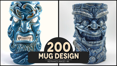 Mug Design 4K Reference/Concept Images