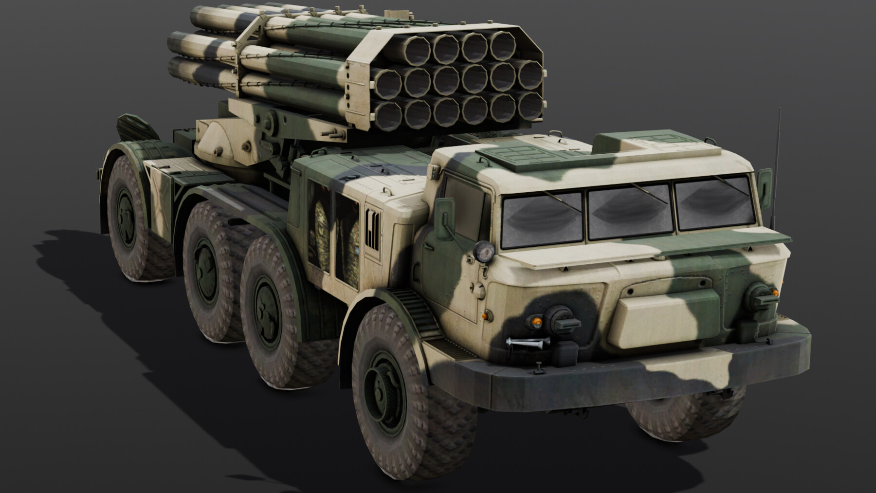 ArtStation - Military Vehicle 3D model | Game Assets