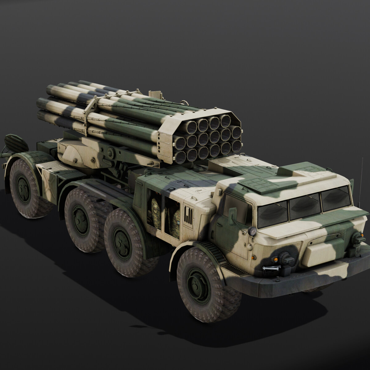 ArtStation - Military Vehicle 3D model | Game Assets