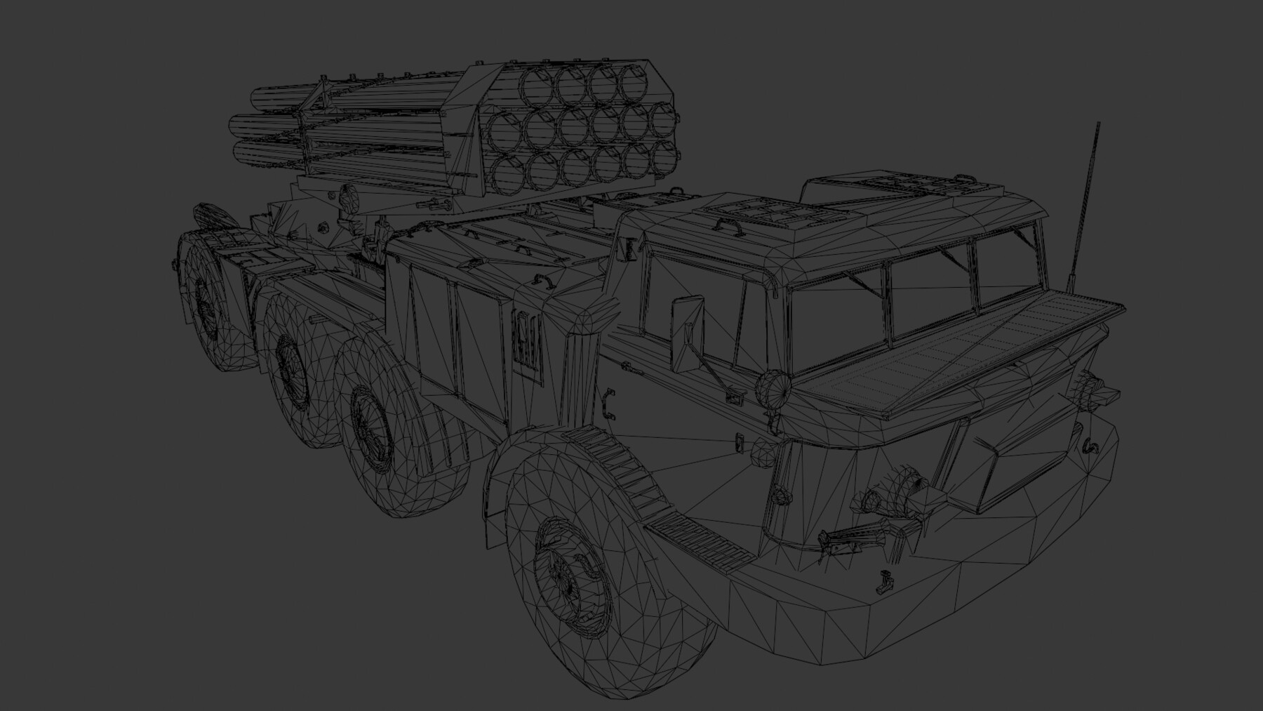 ArtStation - Military Vehicle 3D model | Game Assets