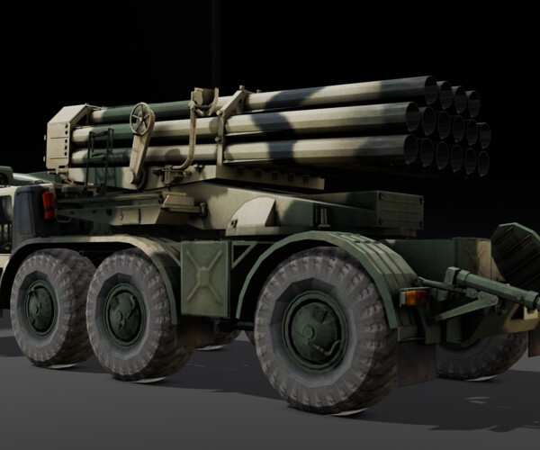 ArtStation - Military Vehicle 3D model | Game Assets