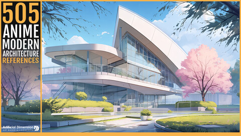 505 Anime Modern Architecture