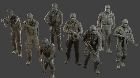 CzechSlovak Police Tactical Unit CPTU2 Pack1