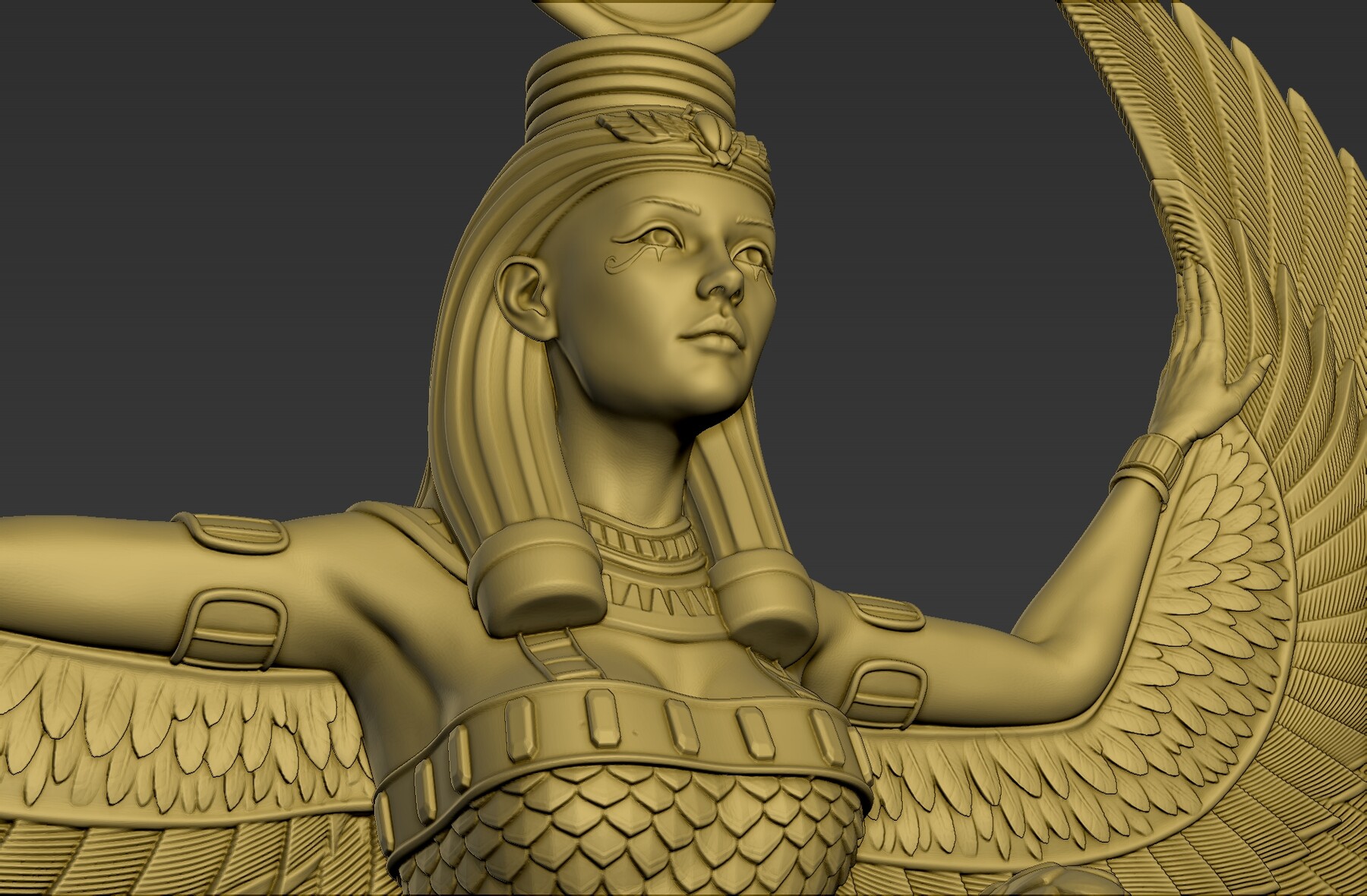 ArtStation - Egyptian Goddes ISIS | Resources