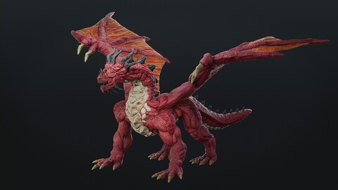 Royal red dragon