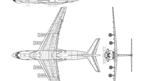 Ilyushin Il-76-svg vector file