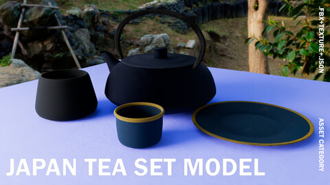 Tea Set asset complete