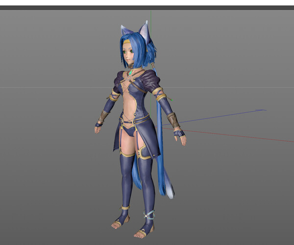 ArtStation - Star Ocean Character meracle | Game Assets