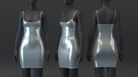 Metallic Dress