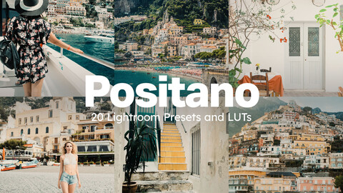 20 Positano LUTs & Lightroom Presets