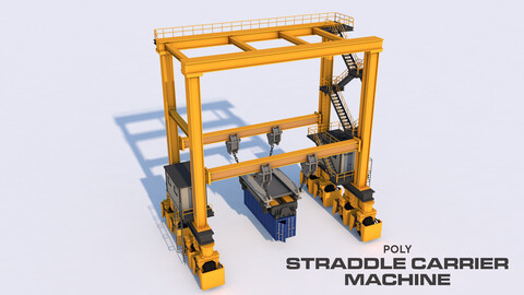 Straddle Carrier Machine