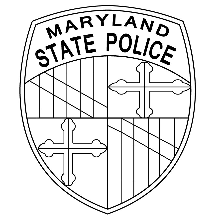 ArtStation - Maryland State Police Svg Vector Badge, Patch, Emblem ...