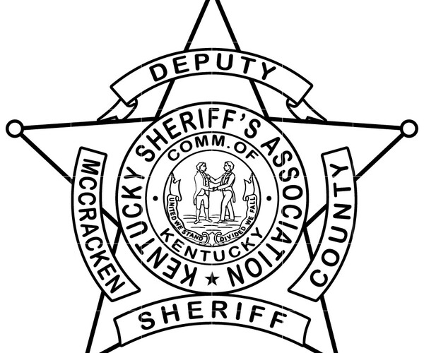 ArtStation - Mccracken County Sheriff svg vector badge patch emblem ...