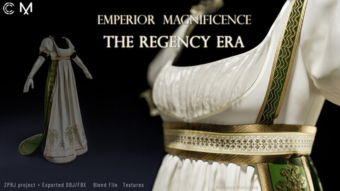 Emperior Magnificence The Regency era Dress