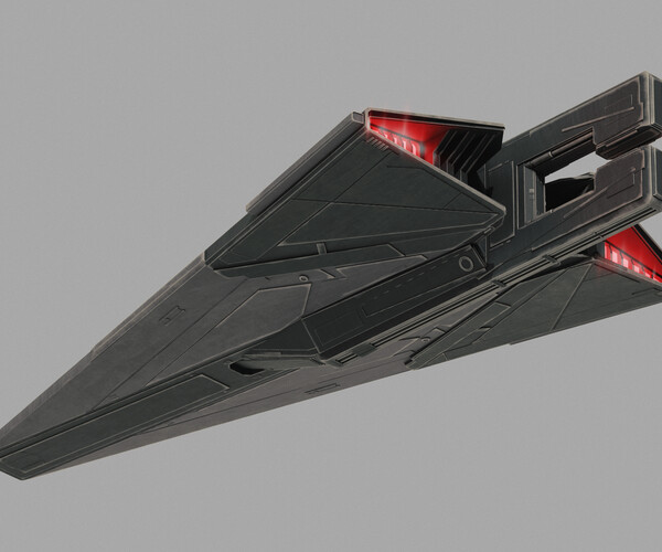 ArtStation - Clone Assasin's CX Dagger Spaceship - Star Wars The Bad ...