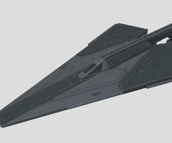 ArtStation - Clone Assasin's CX Dagger Spaceship - Star Wars The Bad ...