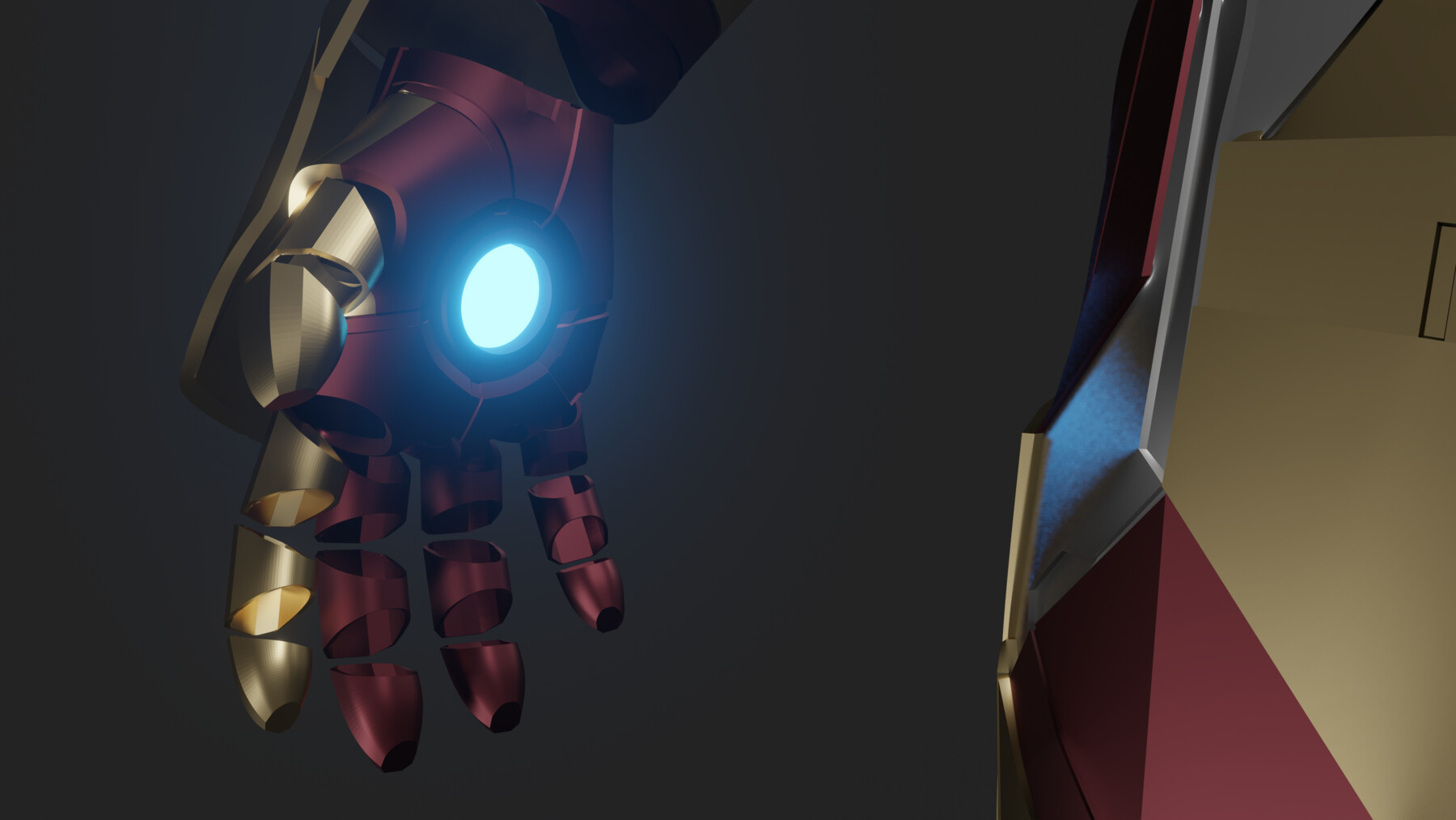 ArtStation - Iron Man MK42 suit - Iron man 3 - 3D printable | Game Assets