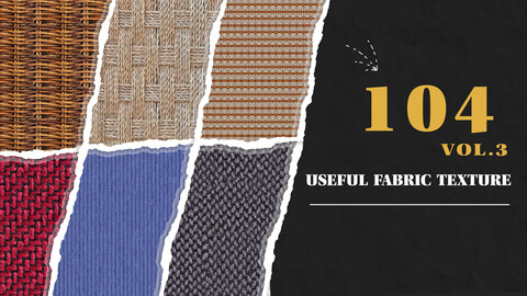 104 Useful Fabric Texture vol.3