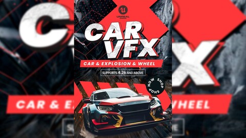 Car & Explosion & Wheel VFX Pack - High Quality