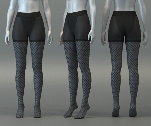 ArtStation - Women's Tights - Pantyhose collection