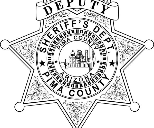 ArtStation - Deputy Sheriff Badge Pima County AZ patch, vector file ...